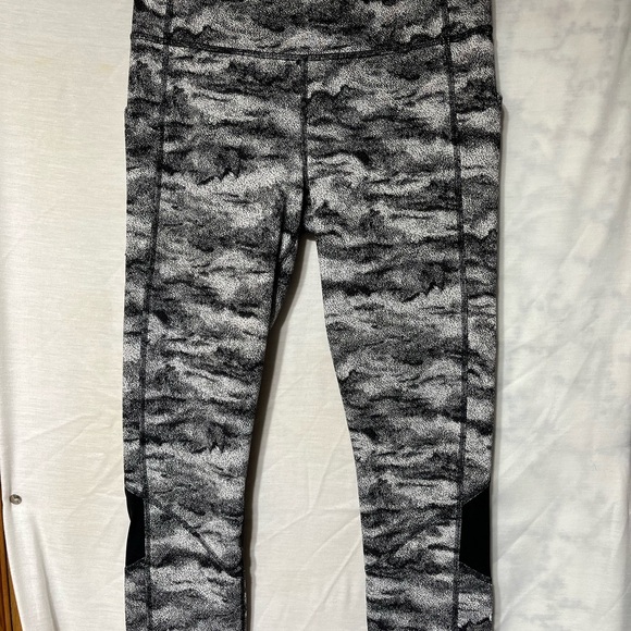 lululemon athletica Other - Lululemon Athletica Black and Gray‎ Camouflage Leggings